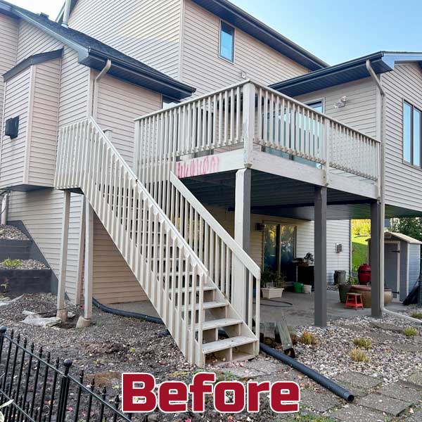 Decked Out Construction Before and After Construction Photos Slideshow Gallery