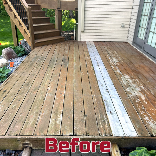 Decked Out Construction Lino Lakes Deck Build Out of Deckorators Voyage Line Decking