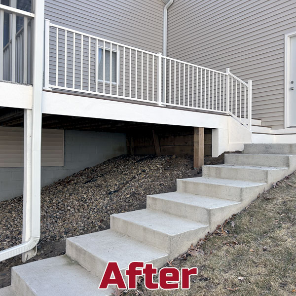 Decked Out Construction Northfield Deck Re-Model with Timbertech Reserve Decking