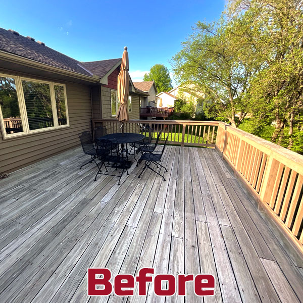 Decked Out Construction Northfield Deck Tear Down, Re-Build Out of Deckorators Voyage Line Decking