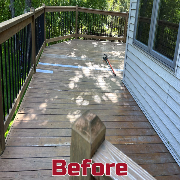 Decked Out Construction Lino Lakes Deck Build Out of Deckorators Voyage Line Decking